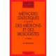 Methodes Statistiques A L Usage Des Medecins Et Biologistes - Daniel Schwartz
