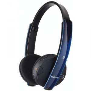 Casques Sony - DR-BT101 - Casque Bluetooth pour Téléphone portable et Lecteur mp3 - Bleu