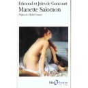 Manette Salomon - Edmond De Goncourt