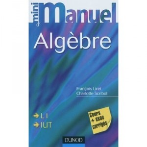 Mini Manual Algebra courses and exercises Correct - Francois Lirette, Charlotte Scribot