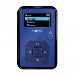 SanDisk Lecteur MP3 Radio FM Sansa Clip+ 4 Go - burgund