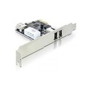 DeLock PCI Express Card FireWire A 2+1 Port - FireWire-Adapter - PCI Express x1 Low Profile (4043619892136) Module d'extension