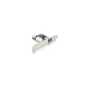 DeLock PCI Express Card FireWire A 2+1 Port - FireWire-Adapter - PCI Express x1 Low Profile (4043619892136) Module d'extension