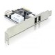 DeLock PCI Express Card FireWire A 2+1 Port - FireWire-Adapter - PCI Express x1 Low Profile (4043619892136) Module d'extension