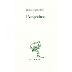 L'empreinte - Pierre Bergounioux