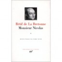 Monsieur Nicolas T.2 - Retif De La Bretonne