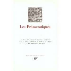 Les Presocratiques - Les Presocratiques