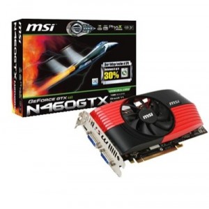 MSI N460GTX-MD1GD5/OC (1 GB) Video Card