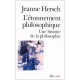 L'etonnement Philosophique - Jeanne Hersch