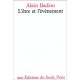 L'etre Et L'evenement - Alain Badiou