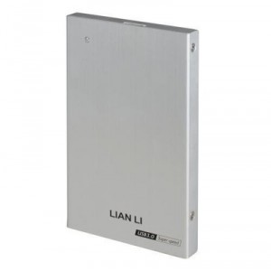 Lian Li - EX-10QA - Boîtier externe pour disque dur 2,5" - USB 3.0 - Argent