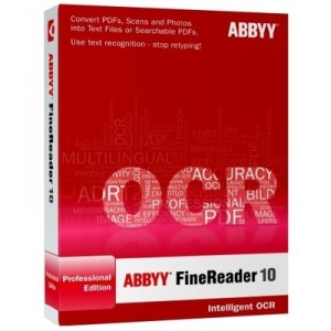 ABBYY Software House ABBYY FineReader 10 Professional Edition (PC CD) [Import English]