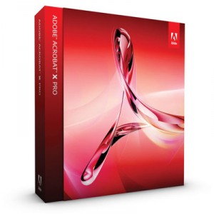 Adobe Systems Incorporated Adobe Acrobat X Pro - Ensemble complet - 1 utilisateur - DVD - Mac - Universal English