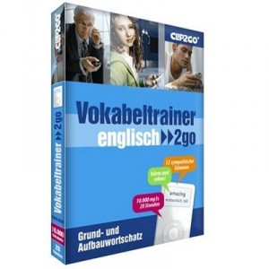 Apple Vokabeltrainer 2go für den iPod - Englisch Grund + Aufbauwortschatz [import allemand]
