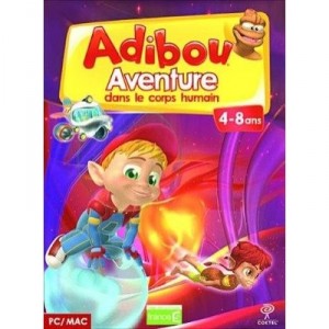Coktel Adibou aventure dans le corps humain 4 - 8 ans
