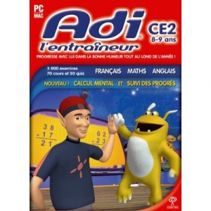 Coktel Adi l'entraineur CE2 2007 : mathematiques, français, anglais