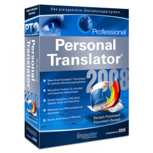 Linguatec Personal Translator 2008 Professional Deutsch-Französisch