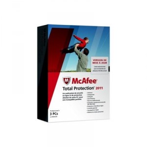 McAfee Logiciel MC AFEE Total Protection 2011 - Mise à jour