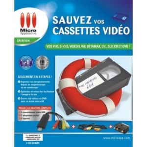 Micro Application Sauvez vos cassettes vidéo