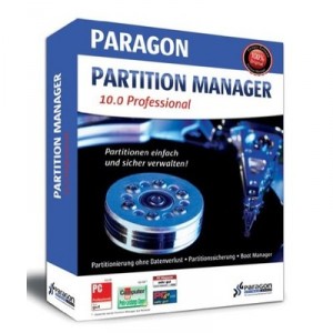 Paragon Software Paragon Partition Manager 10 Professional Edition [Import allemand]