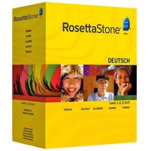 Rosetta Stone Version 3: Allemand Niveau 1, 2, 3, 4  5 avec Audio Companion