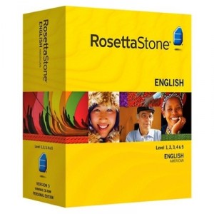 Rosetta Stone Version 3: Anglais (USA) Niveau 1, 2, 3, 4  5 avec Audio Companion