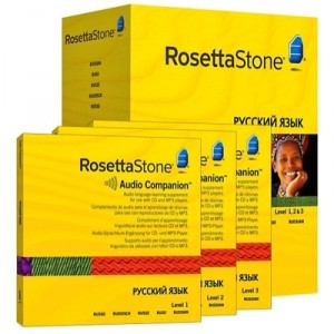 Rosetta Stone Version 3: Russian Level 1, 2 3 with Audio Companion