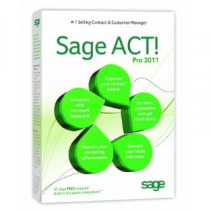 Sage Software ACT by Sage 2010 5-user (PC CD) [Import anglais]