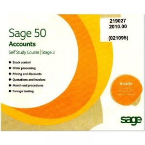 Sage Software Sage 50 Accounts 2010 Workbooks Stage 3 (PC CD) [Import English]