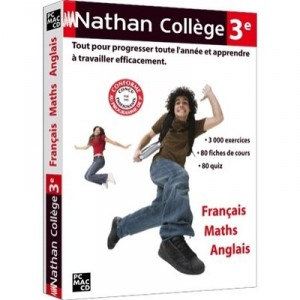 Mindscape Nathan Collège 3ème : français - maths - anglais 2007/2008
