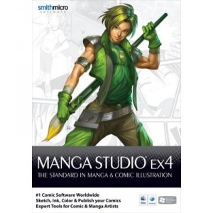 Smith Micro Manga Studio EX 4 (Mac / PC CD) [Import English]