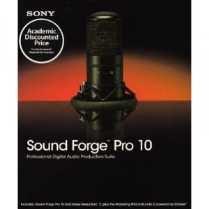 Sony Sound Forge 10 (Student / Teacher) (PC) [Performing Arts]