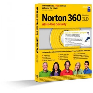 Symantec Norton 360 V3.0 3 Benutzer - deutsch [Import German] Mini Box