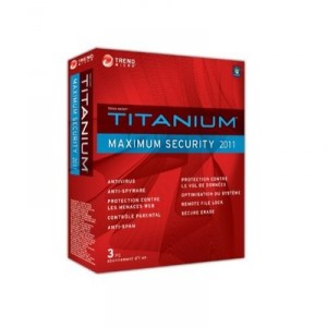 Trend Micro Titanium Maximum Security 2011 - 1 year / 3 posts