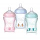 Nuby Natural Touch - NT68007 - Biberon Polypropylène - 240 ml - Bleu
