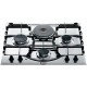 Hotpoint-Ariston PH 631 MS/HA mixte (électricité et gaz) Table de cuisson