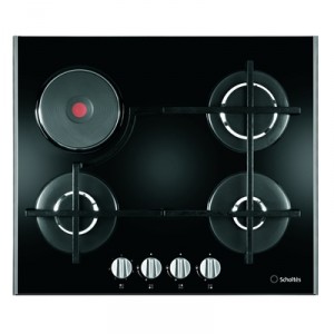 TV 631 E GH mixte (électricité et gaz) Table de cuisson