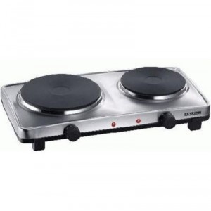 Severin - 1013 - 2 plate stove, stainless steel, 1000 W and 1500 W Electric Cooktop