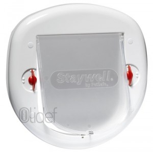 Cat Flap Staywell 4-way manual Transparent