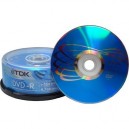 TDK - 25 x DVD+R - 4.7 Go 16x - spindle - support de stockage (T19443)