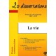 20 Dissertations , La Vie , Theme De Culture Generale 2009/2010 - Anne Staszak