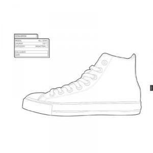 The Sneaker Book Colouring / English - Daniel Jarosch
