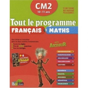 French and Maths, Cm2, the whole program with Arthur - Ginette Grandcoin-joly