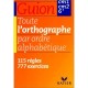 Tout L'orthographe Cm1 Cm2 6eme - Jean Guion