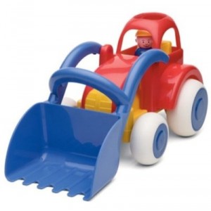 Asa Viking Toys - Vehicles Without Batteries - Bulldozer 25 Centimeters + Pic