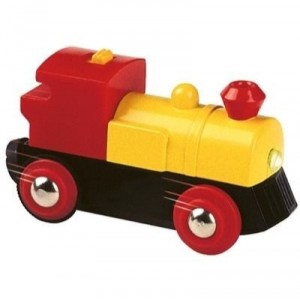 Brio - Locomotive A battery Yellow - 33225