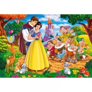 Clementoni - Puzzle Pour Enfant - Blanche Neige: Il Principe - 60 Pièces