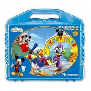 Clementoni - Puzzle Pour Enfant - Mickey Mouse Clubhouse - 12 Pièces
