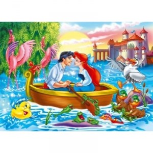 Clementoni - Puzzle For Kids - Little Mermaid: Serenata Al Tramonto - 60 Rooms