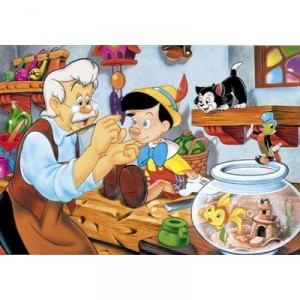 Clementoni - Puzzle Pour Enfant - Pinocchio - 60 Pièces